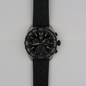 New Tag Heuer CAZ1010.FT8024 Mens Formula 1 Watch Black Rubber Chronograph